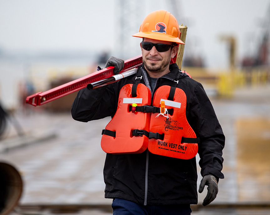 Turn Services Employee Working