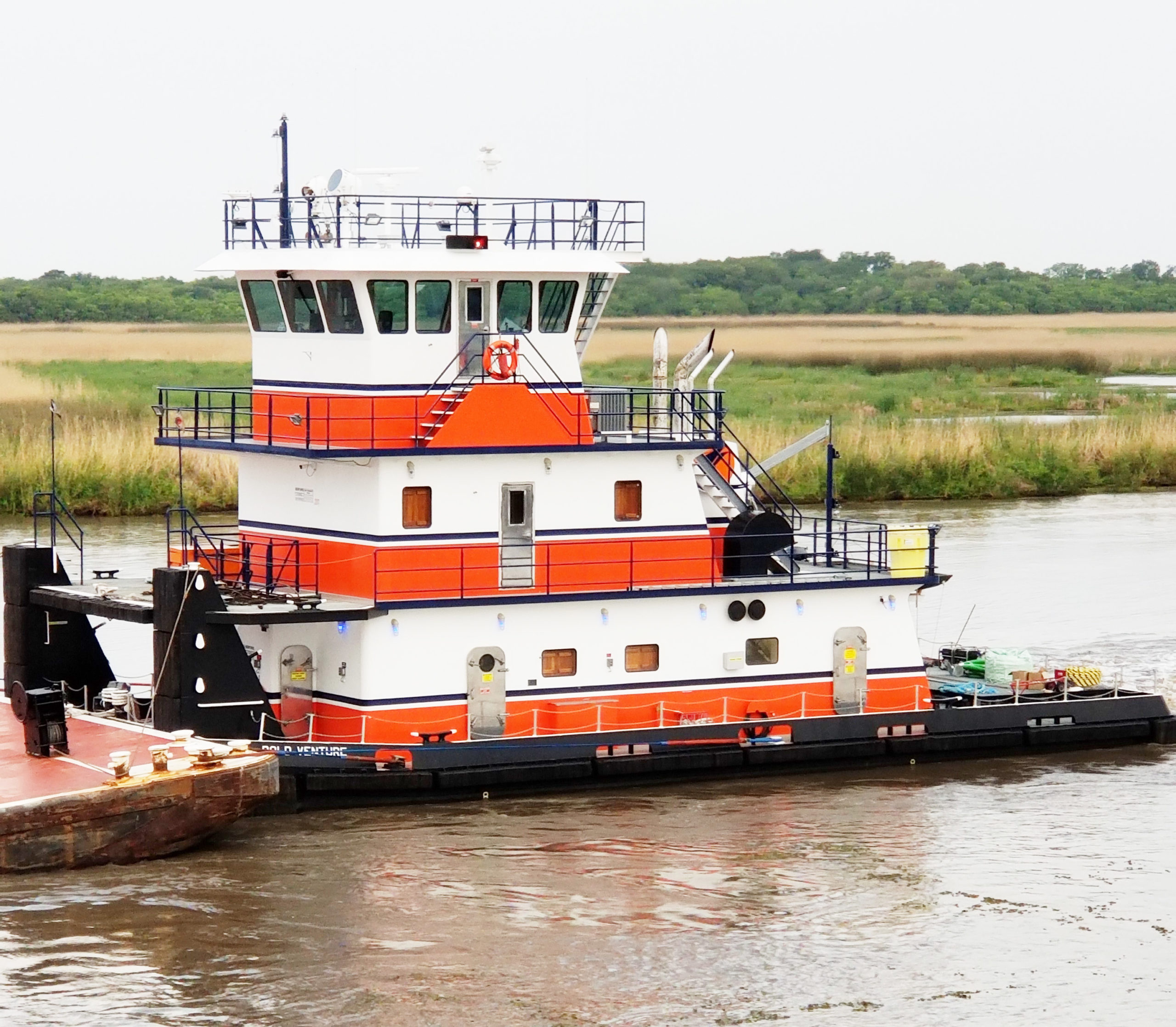 Pushboat "Bold Venture" - Turn Services