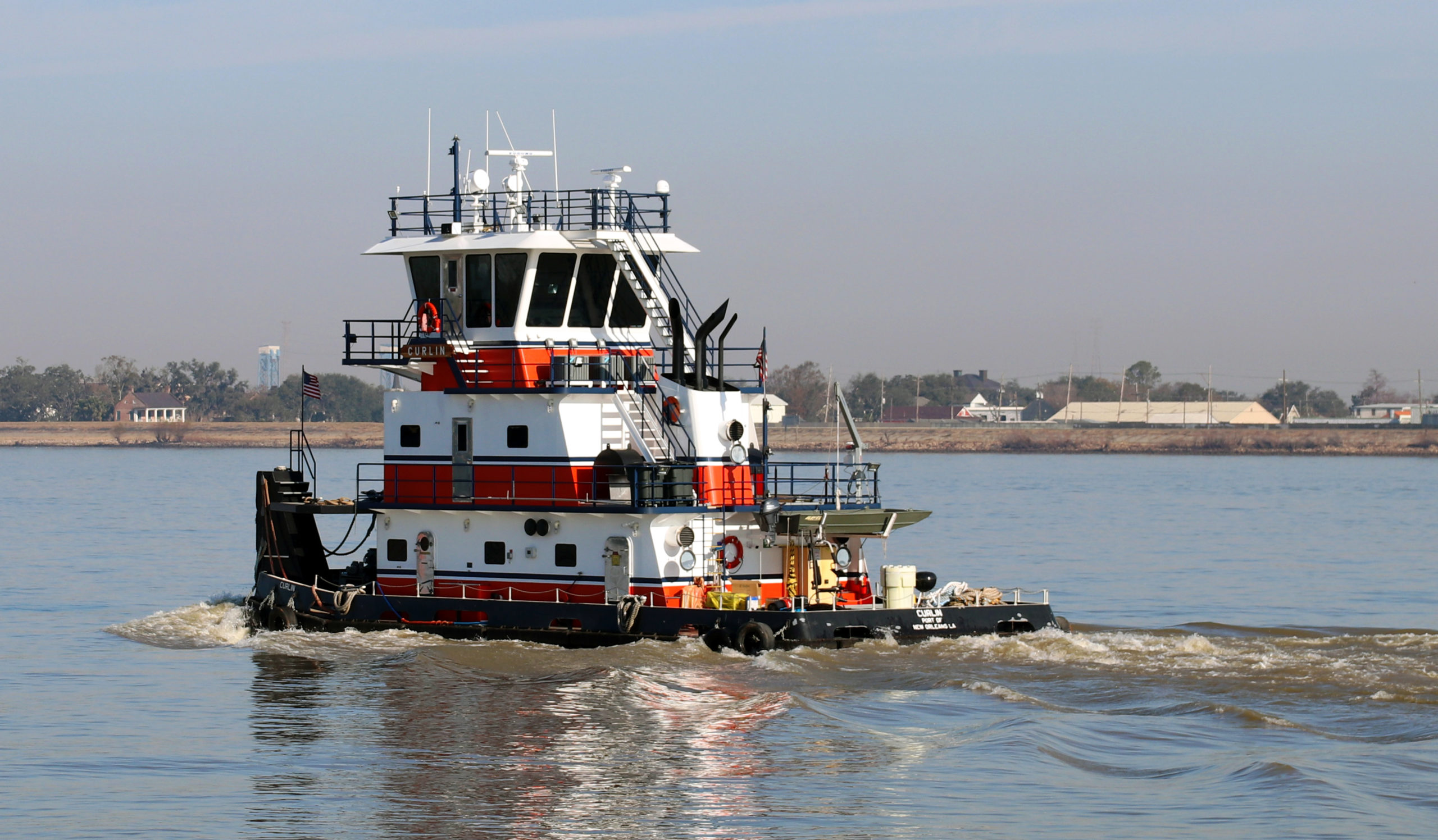 Pushboat "Curlin" - Turn Services